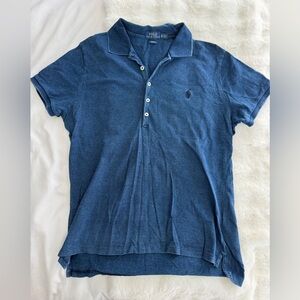 Ralph Lauren Denim Blue Polo Shirt